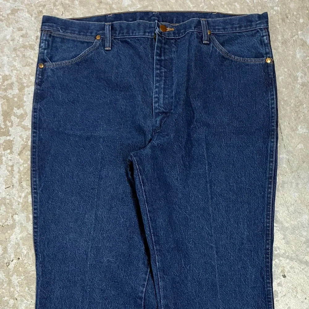Wrangler Jeans 39x30 Blue Pants 936 Slim Cowboy Western Rodeo Denim Tag 40x32